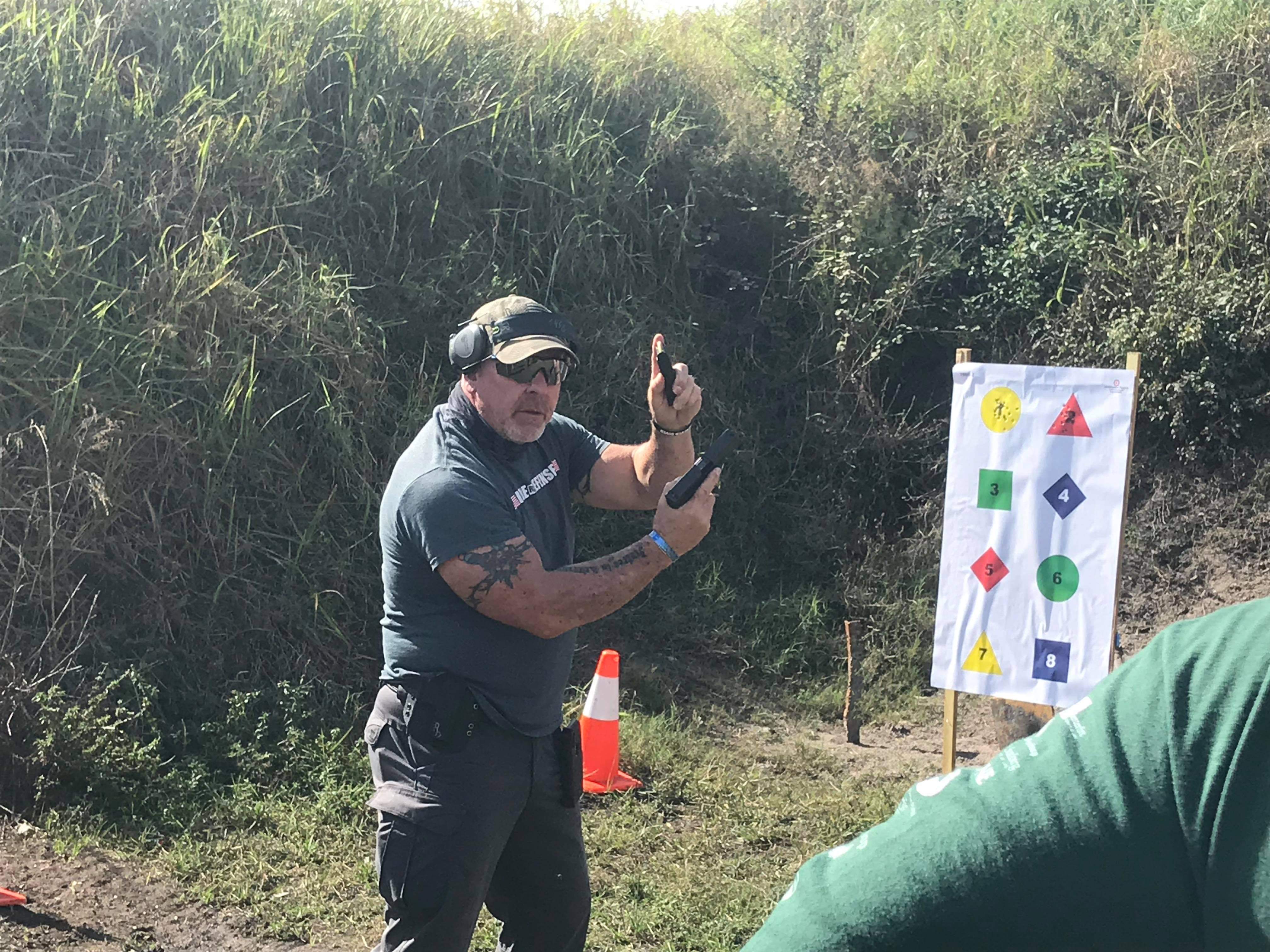 Self-defense and firearms instructor John P. Riddle, retired SWAT sergeant and Black Belt Hall of Famer